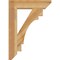 Ekena Millwork Merced Slat Rough Sawn Bracket, Western Red Cedar, 4"W x 20"D x 28"H BKT04X20X28MRC06RWR - alternate 2